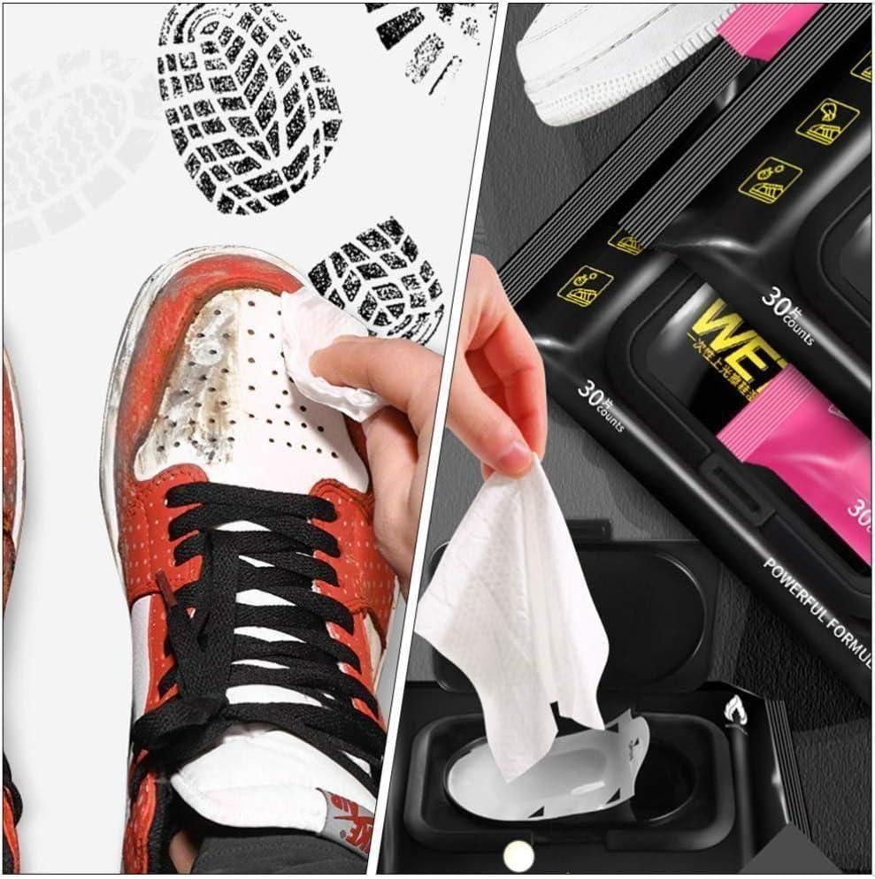 Sneaker & Shoe Cleaner Wipes  (80 pcs per pack)