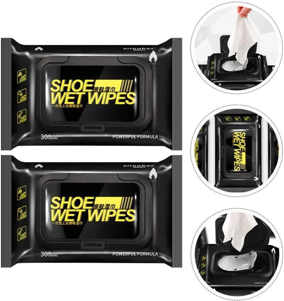 Sneaker & Shoe Cleaner Wipes  (80 pcs per pack)