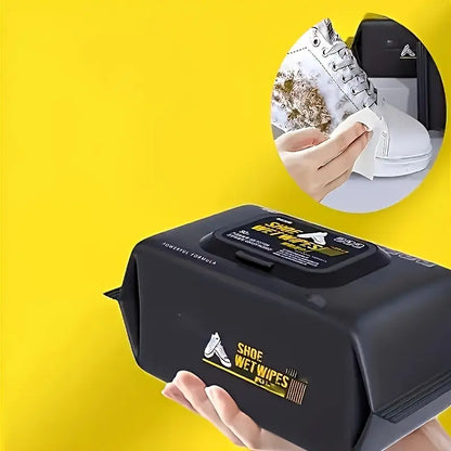 Sneaker & Shoe Cleaner Wipes  (80 pcs per pack)